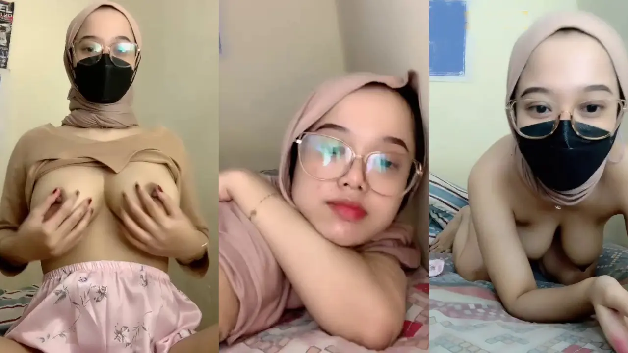 Caca Hijab Kacamata Viral Remes Tete Bulat